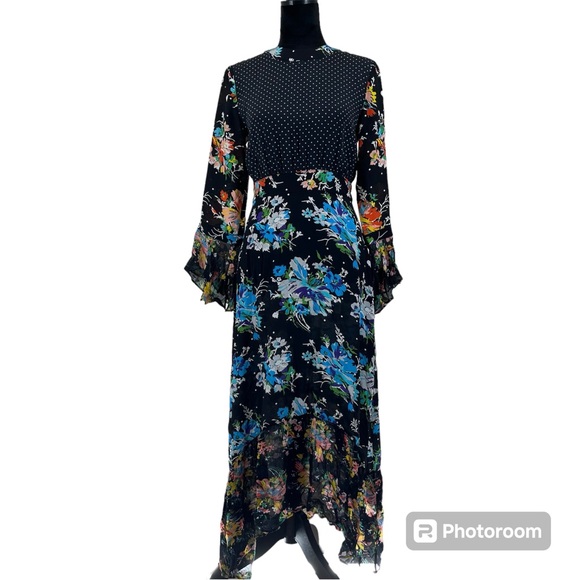 RIXO London Chrissy Patchwork Maxi Dress - Picture 4 of 13